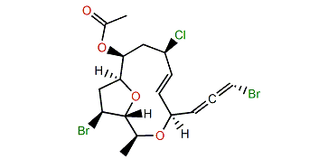 (4R,7S,9R,10R,12R,13S,14R)-12-Bromo-7-chloro-obtusallenyl acetate III